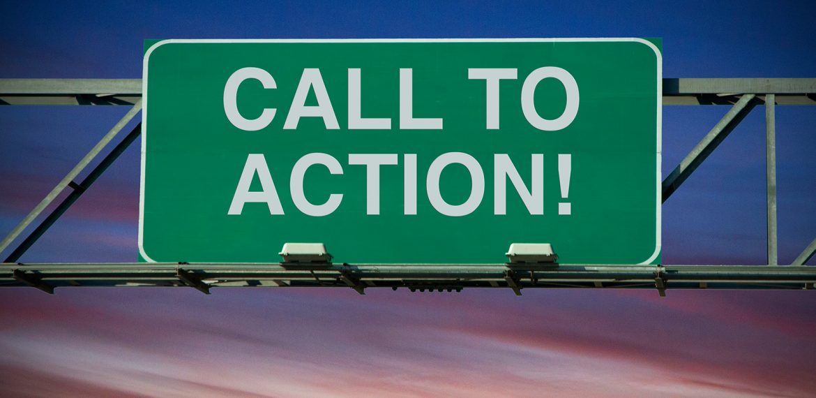 Ilustração Call to action